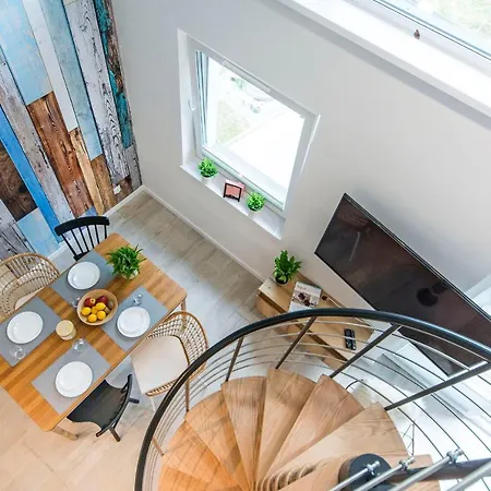 Sloneczna Przystan - Dwupoziomowe דירה Sobieszewo