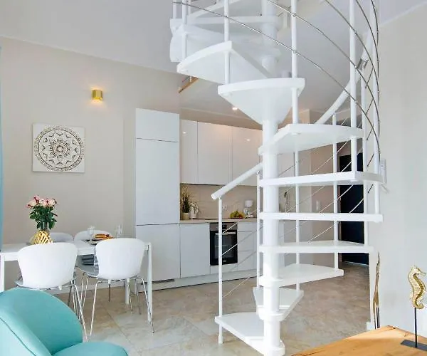 Sloneczna Przystan - Dwupoziomowe Apartamento *