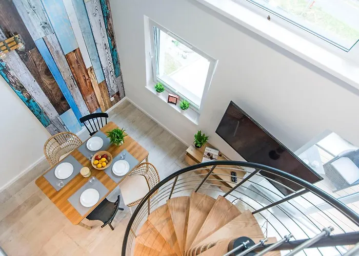 Sloneczna Przystan - Dwupoziomowe Apartamento Sobieszewo